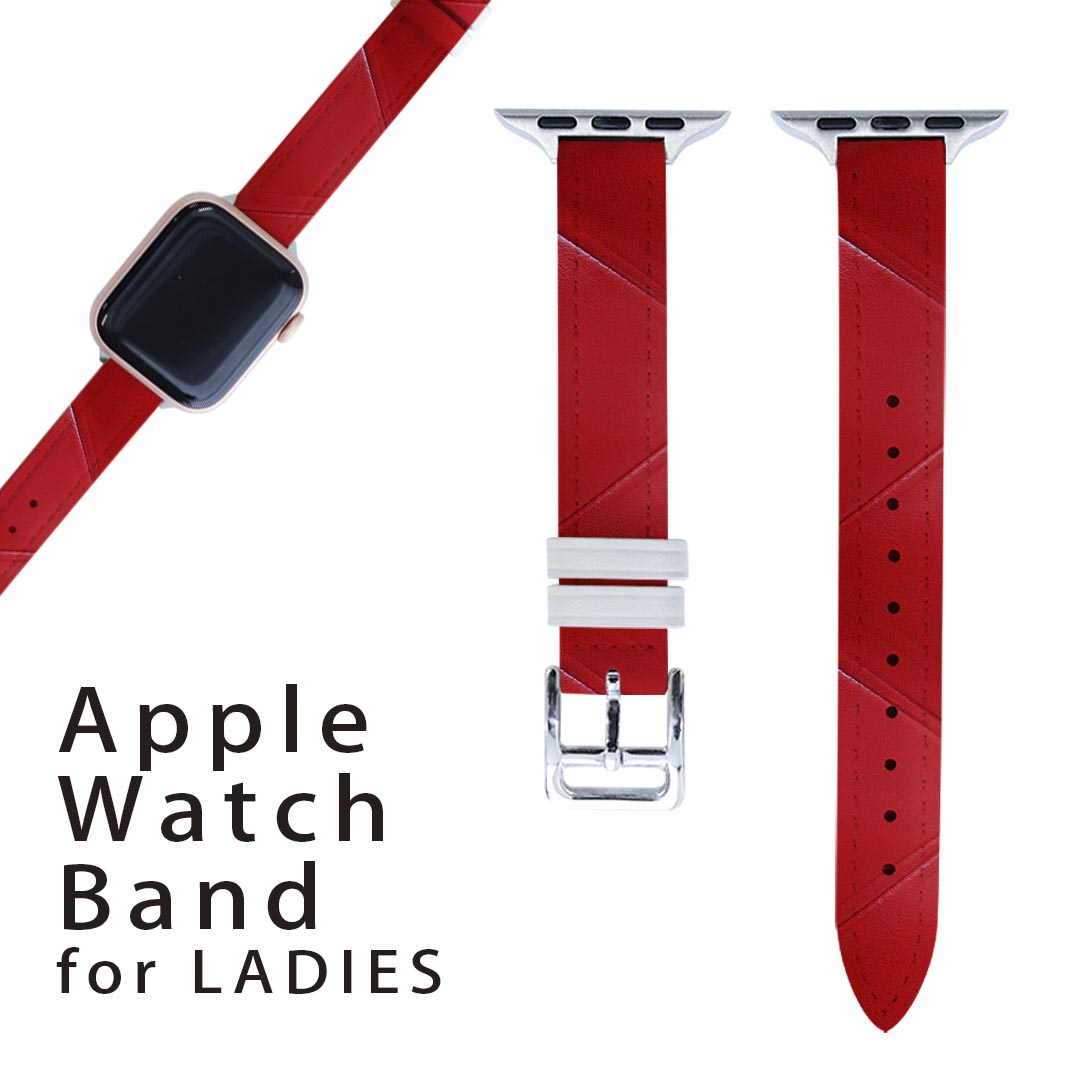 Apple Watch 純正バンド　赤 Apple Watch Series 9- 45mm (PRODUCT)REDアルミニウムケースと