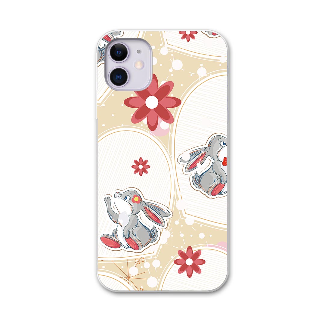 楽天市場 Iphone11 Pro Max 6 5 インチ 専用 ソフトケース ソフトケース スマホカバー スマホケース ケース カバー Tpu フラワー 花 うさぎ キャラクター スマコレ