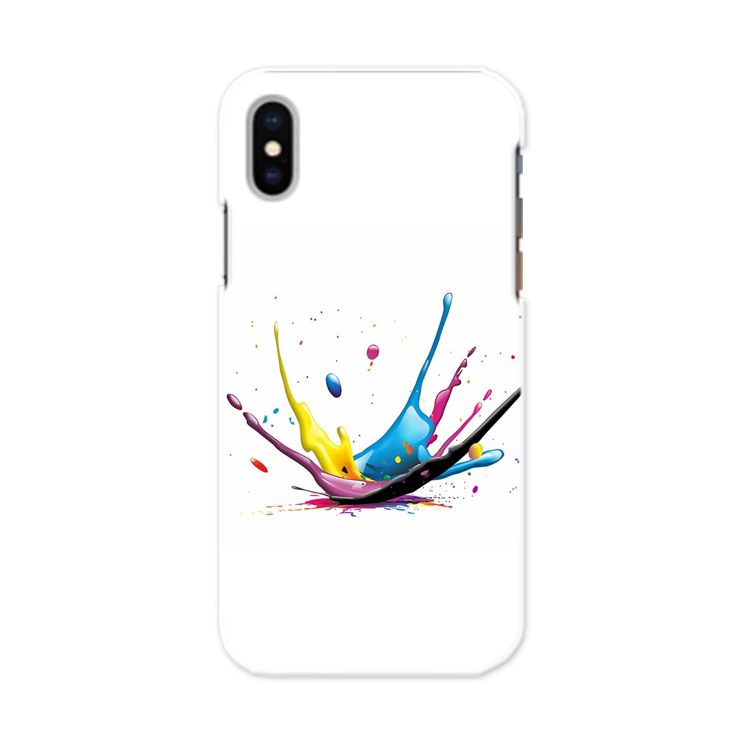 楽天市場 Iphone X Iphone 10 アイフォーン エックス テン Apple Softbank ソフトバンク Iphonex スマホ カバー ケース スマホケース スマホカバー Tpu ソフトケース ペンキ ペイント カラフル インク スマコレ