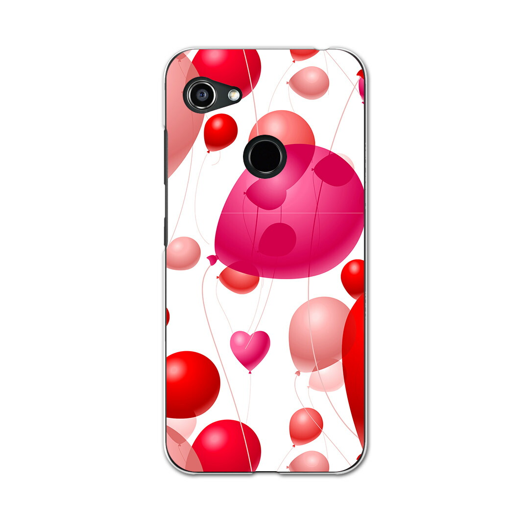 楽天市場 Gratina Kyv48 専用ケース ハードケース 京セラ Au Igcase スマホカバー カバー ケース ラブリー 風船 ハート ピンク スマコレ