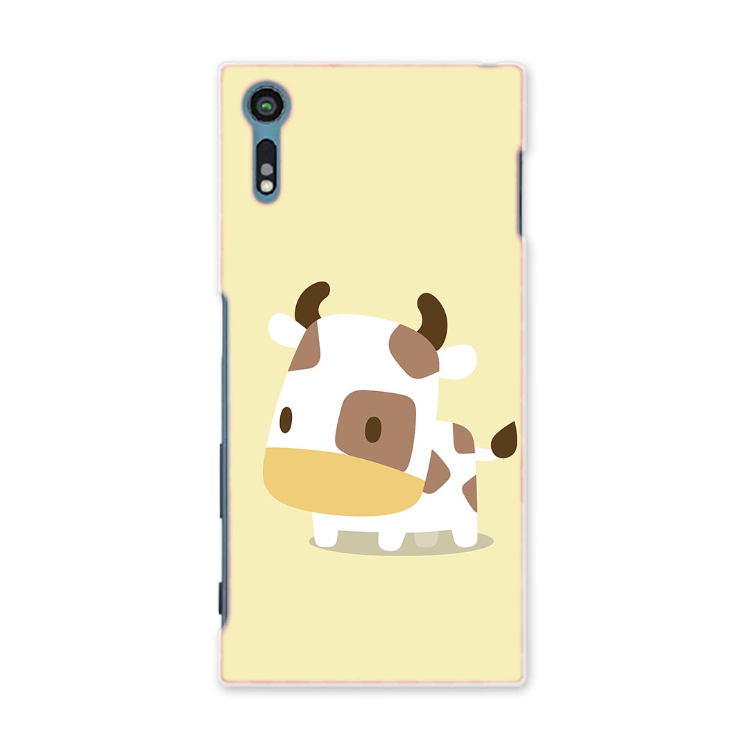 楽天市場 So 01j Xperia Xz エクスペリア Xz So01j Docomo ドコモ スマホ カバー スマホケース スマホカバー Pc ハードケース 牛 うし イラスト キャラクター アニマル スマコレ