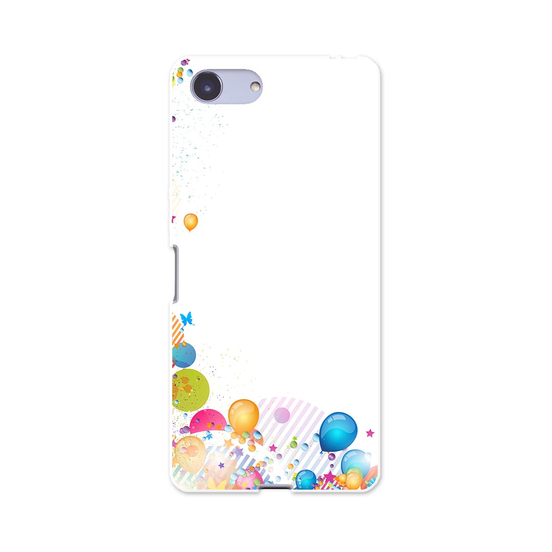 楽天市場 So 02l Xperia Ace エクスペリア エース So02l Docomo ドコモ スマホ カバー ケース スマホケース スマホカバー Tpu ソフトケース カラフル 風船 スマコレ
