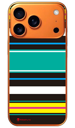 Moisture Stripe ブラックiPhone 17 Pro (ソフトTPU) SECOND SKIN ケース カバー スマホケース 送料無料 耐衝撃 プリン