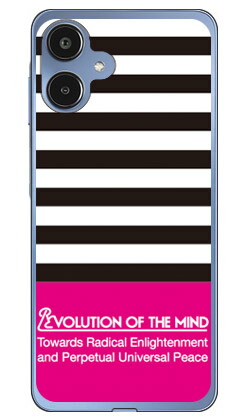 Panel border ブラック×ピンクGalaxy A25 5G SCG33 SC-53F SM-A253Z SM-A253Q SM-A253C (ソフトTPU) SECOND SKIN ケース カバー スマホケース 送料無料 耐衝撃 プリ
