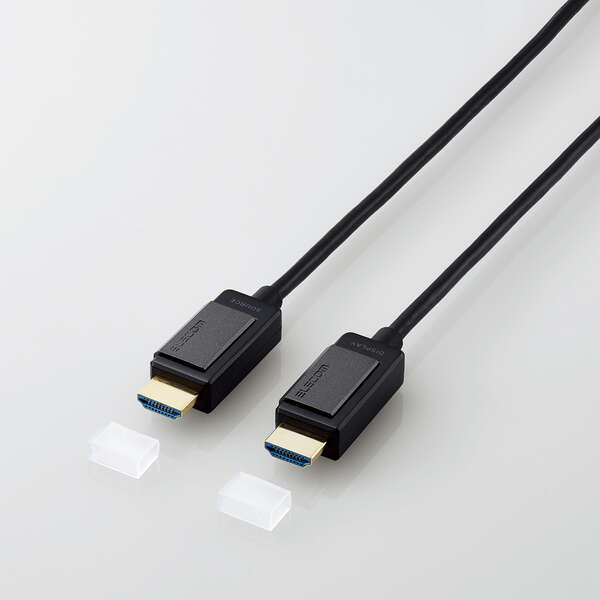 ELECOM（エレコム） HDMIケーブル 30m 4K 60p 金メッキ 長尺 無給電タイプ ARC ブラック DH-HDLOA30BK