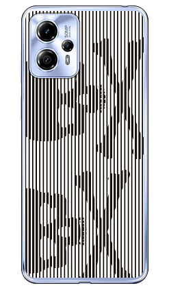 Skull mosaic ホワイト×ブラックmoto g13 XT2331 (ソフトTPU) SECOND SKIN ケース カバー スマホケース 送料無料 耐衝撃 プ