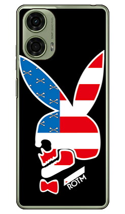 Bunny bone VERSION2moto g24 XT2423 (ソフトTPU) SECOND SKIN ケース カバー スマホケース 送料無料 耐衝撃 プリント