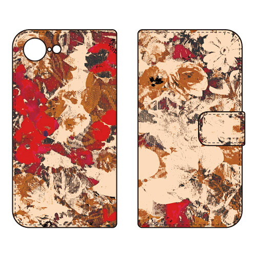 手帳型スマートフォンケース 藤本正平 「Because Her Beauty is Raw and Wild」 iPhone 17e / iPhone 16e SECOND SKIN ケース カバー スマホケース 送料無料 耐衝撃 プリント 保護 衝撃吸収