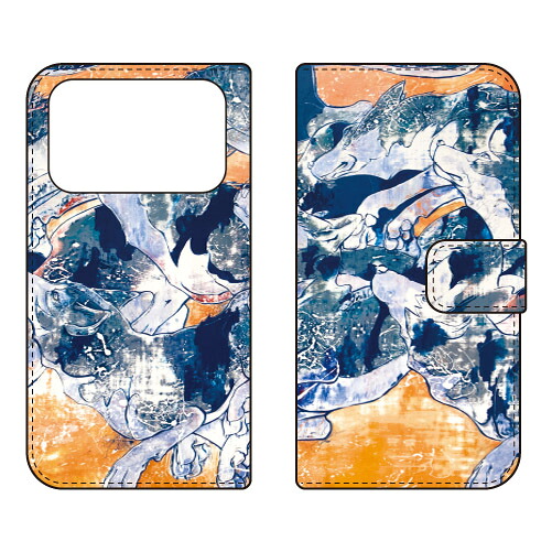 手帳型スマートフォンケース Yohei Takahashi 「Circle」 iPhone 17 Pro Max SECOND SKIN ケース カバー スマホケース 送料無料 耐衝撃 プリント 保護 衝撃吸収