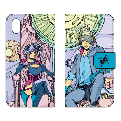 手帳型スマートフォンケース 内田慎之介 「キョウダイ」 Xperia Ace III SOG08 SO-53C A203SO SECOND SKIN ケース カバー スマホケース 送料無料 耐衝撃 プリント 保護 衝撃吸収