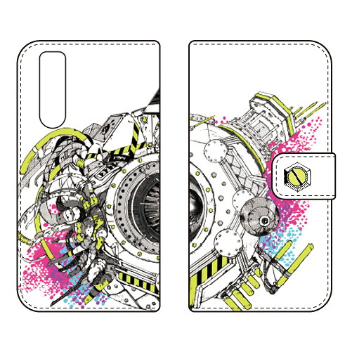 手帳型スマートフォンケース 内田慎之介 「アース」 Xperia 10 V SOG11 SO-52D A302SO XQ-DC44 SECOND SKIN ケース カバー スマホケース 送料無料 耐衝撃 プリント 保護 衝撃吸収