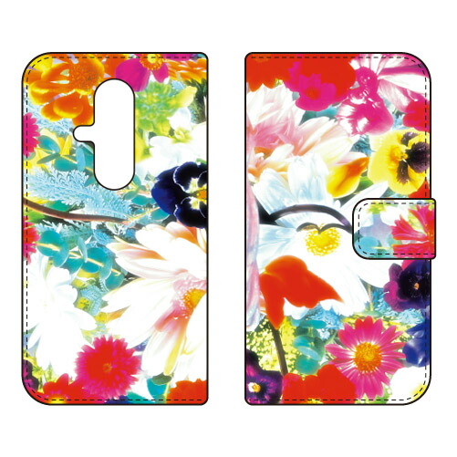 手帳型スマートフォンケース 藤本正平 「Daydream」 らくらくスマートフォン F-53E SECOND SKIN ケース カバー スマホケース 送料無料 耐衝撃 プリント 保護 衝撃吸収 4,200円