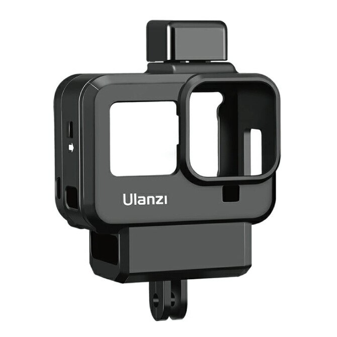 楽天市場 送料無料 Ulanzi G8 9 Vlog Case Vlog ケース Gopro Hero 8 ゴープロ ヒーロー 8 アクションカメラ Vlog レンズカバー レンズ フィルター リング 外部マイク マイクコールドシューハイアップマウント オーディオアダプターマウント