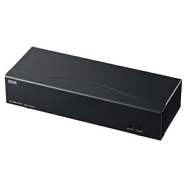 【送料無料】 SANWA SUPPLY（サンワサプライ） フルHD対応DVIディスプレイ分配器(4分配） VGA-DVSP4