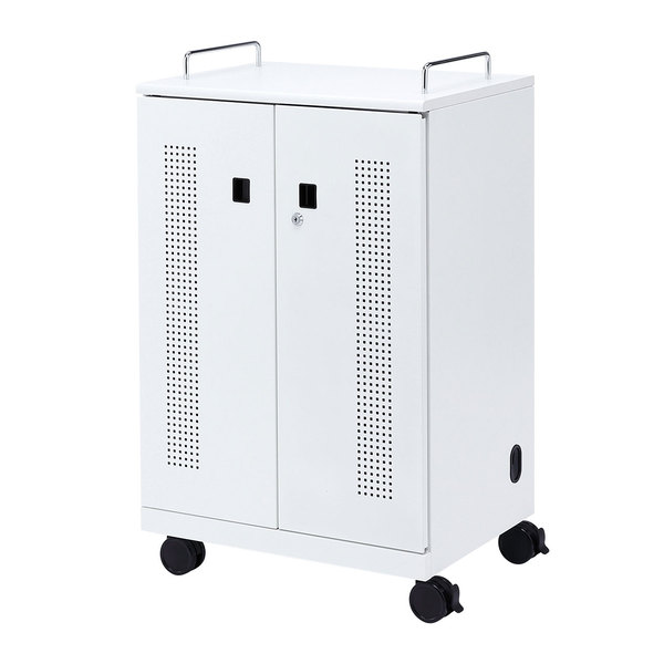 【送料無料】 SANWA SUPPLY（サンワサプライ） タブレット収納キャビネット（40台収納） CAI-CAB102W\u003cbr\u003esony arrows aqous nexus zenpad memopad mediapad surface タブレット タブレット ケース 保管 