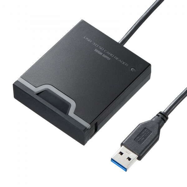 SANWA SUPPLY（サンワサプライ） USB3.2 Gen1 SDカードリーダー ADR-3SDUBKN