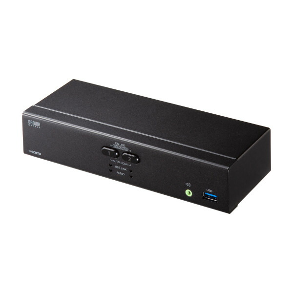 SANWA SUPPLY（サンワサプライ） 4K相応うHDMIマイコン自動小銃うつり変わり器（2：1） SW-KVM2U3固定ディスク
