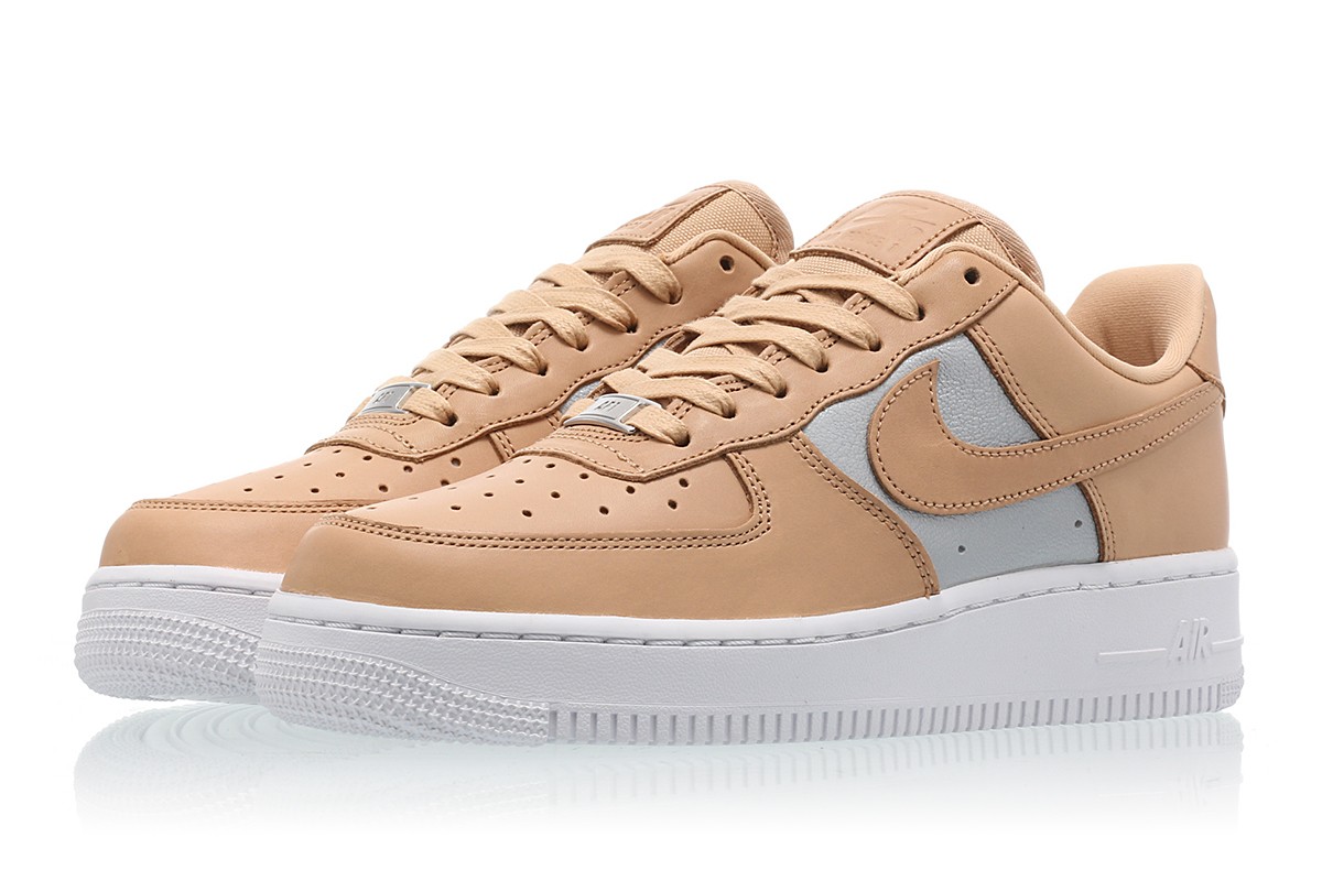 Women's Woo men store limited Nike WMNS AIR FORCE 1 07 SE PREMIUM Bio BeigeMetallic Silver White AH6827 200 Nike air force 1 07 special edition Nike – Air Force 1 '07 Se – Sneaker in Khaki Khaki Sneaker