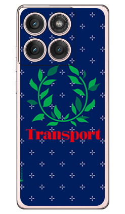 Transport Laurel クロスドット ネイビーmotorola edge 60 pro / 60s pro (ソフトTPU) SECOND SKIN ケース カバー スマホケース 送料無料