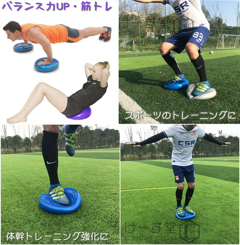 楽天市場 2個セット バランスディスク バランスクッション 体幹クッション 体幹 トレーニング クッション ヨガディスク バランスボール 筋トレ 正しい姿勢をサポート 男女兼用 バランスボール ヨガマット 腹筋ローラー ダイエット器具 引き締め 姿勢矯正 けーす堂