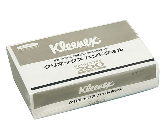 クリネックス ハンドタオル ハードタイプ200 210×225mm 200枚×30束