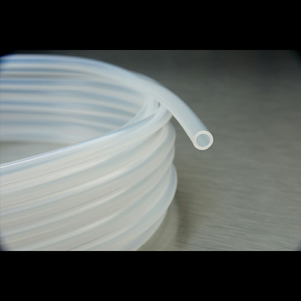 ローラーポンプ用シリコーンチューブ（Sani-TechR SPT-60L） 4mm×6mm×7.5m