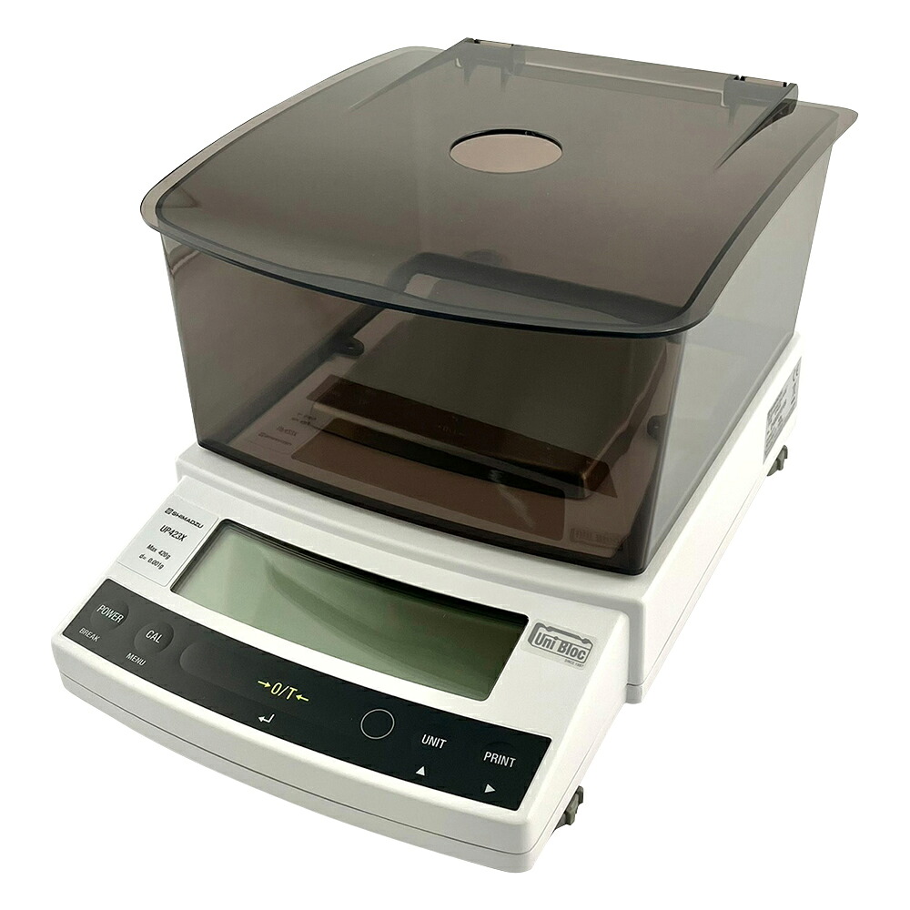 上皿天びん　UP-X・校正分銅内蔵タイプ　420g　最小表示：0.001g
