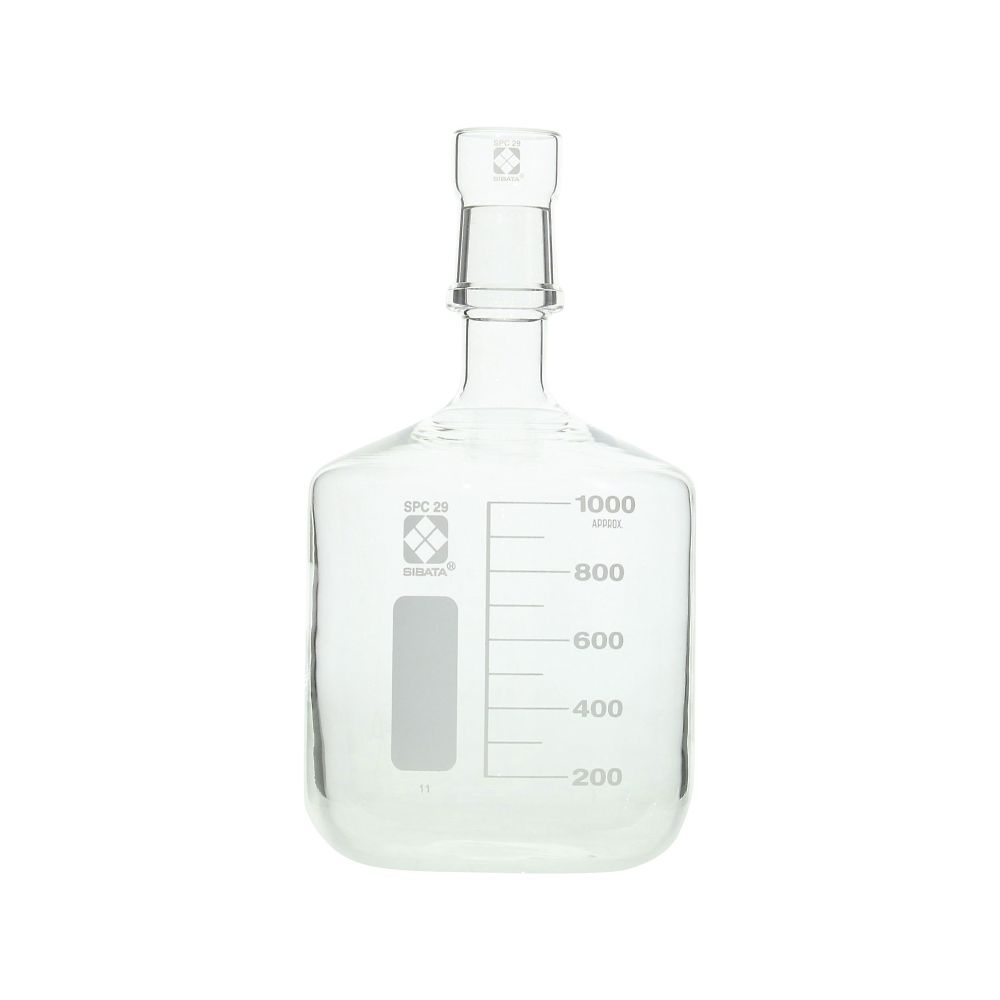 SPC保存びん　（目安目盛・メスキャップ付き）　1000mL