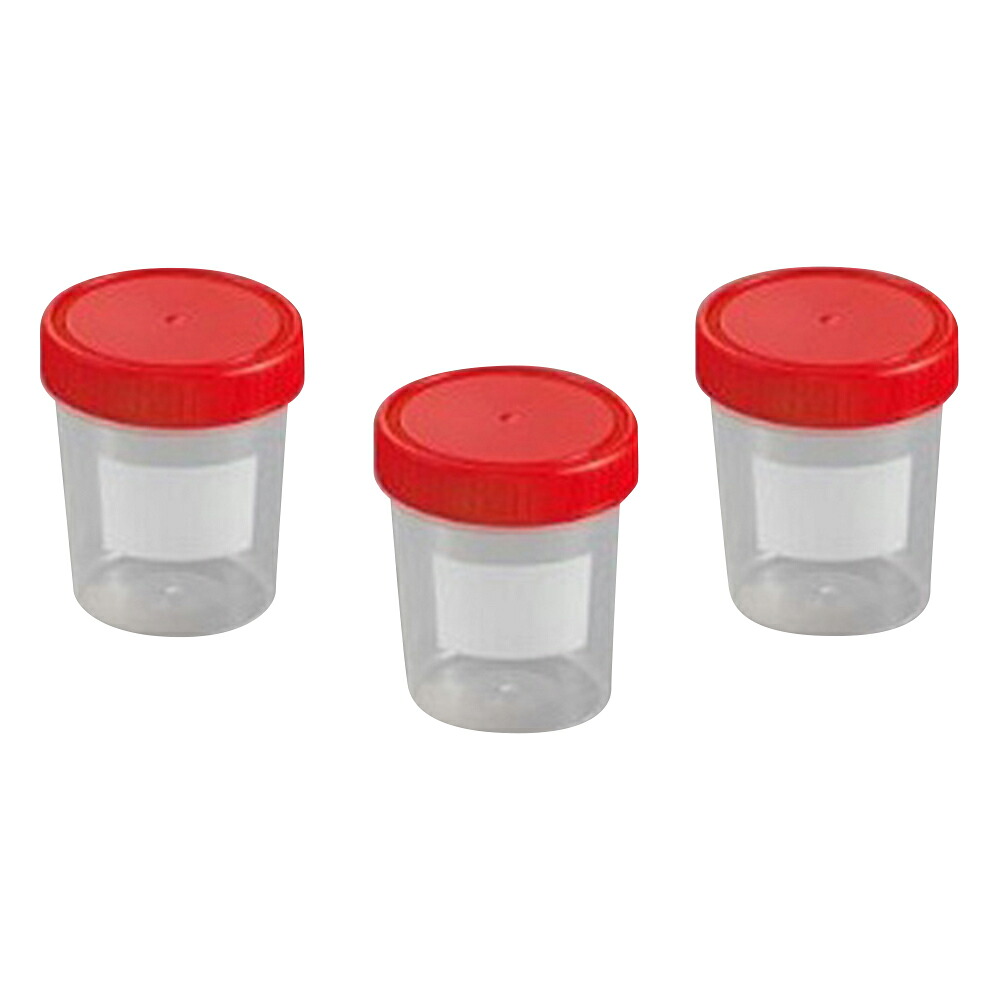 滅菌検査用コップ 100mL（スクリュー）1箱（1個×200袋入）