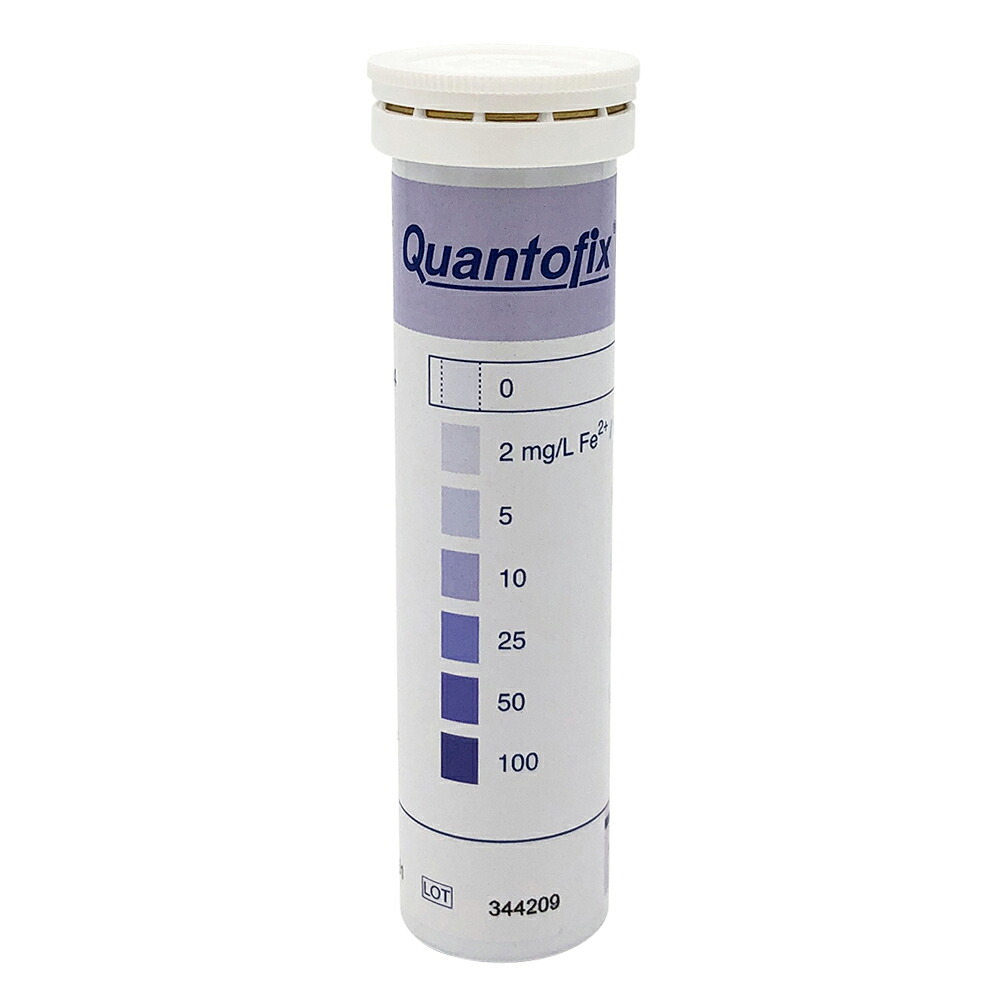 半定量イオン試験紙　QUANTOFIXR　鉄100　100枚入