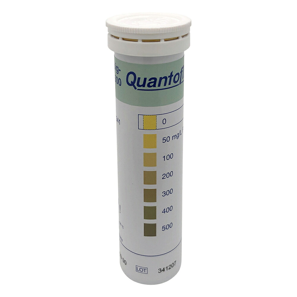 半定量イオン試験紙　QUANTOFIXR　過酢酸500　100枚入 11,371円