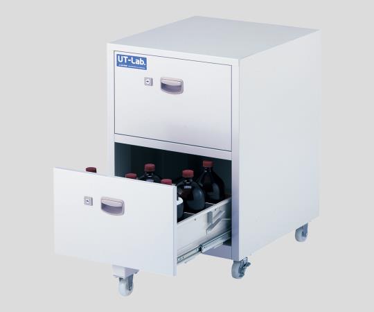 薬品保管ユニット（UT-Lab.・キャスター付き）　450×500×652mm　スチール製