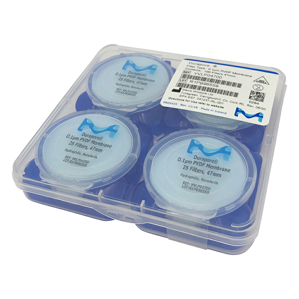 デュラポア（R）　メンブレン（親水性）　0.1μm×φ47mm　100枚入