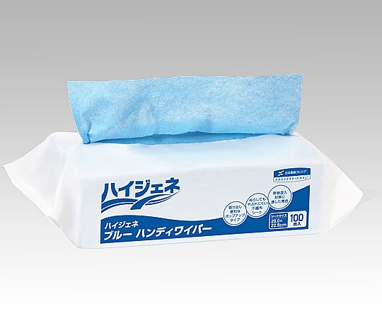 ハイジェネブルーハンディワイパー 1箱（100枚×16袋入）