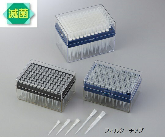 アイビスRフィルターチップ　96本／ラック×10ラック　100～1000μL