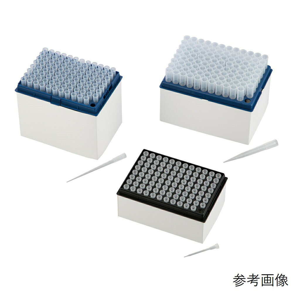 アイビスRピペットチップ(ボックスパック用スペアープレート)0.2~20μL 1箱(10ラック入)