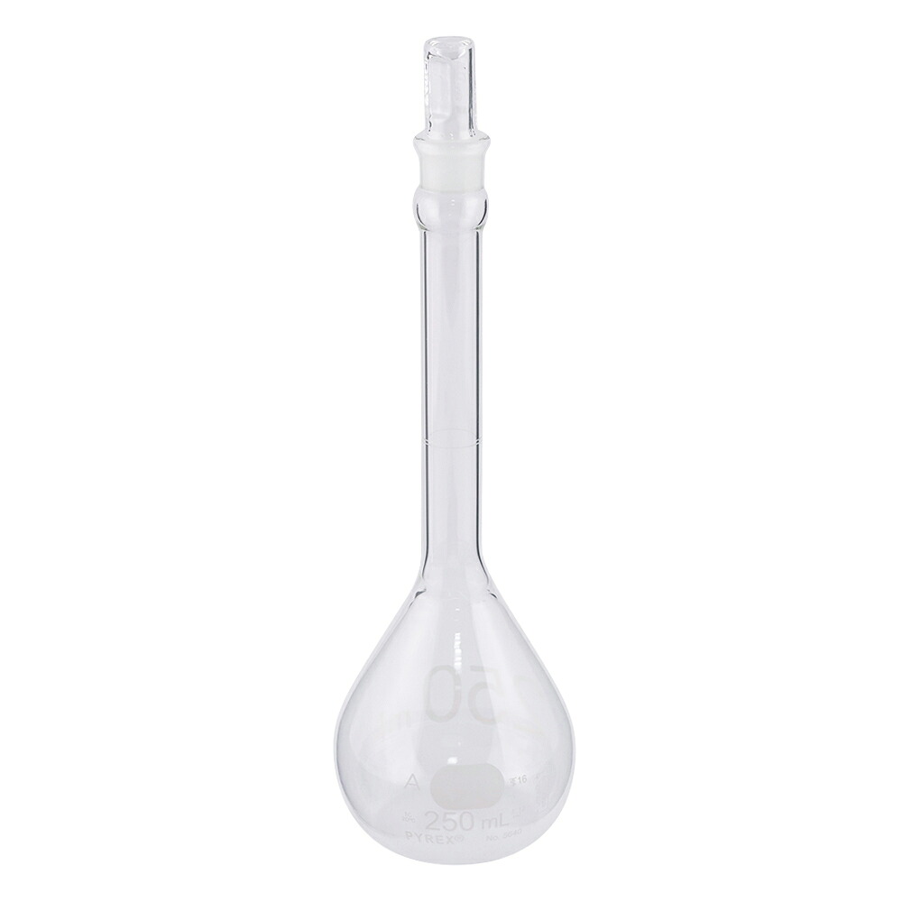 メスフラスコ　CLassA　白 250mL