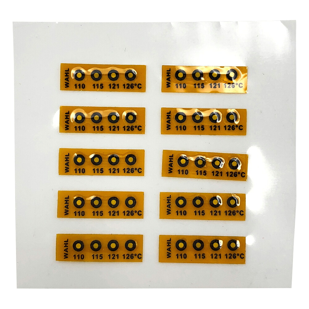 テンプ・プレート（不可逆性）4点表示 1箱（10枚入）