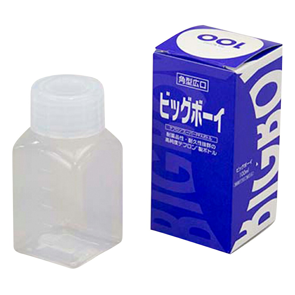 ビッグボーイ 角型広口100mL-X