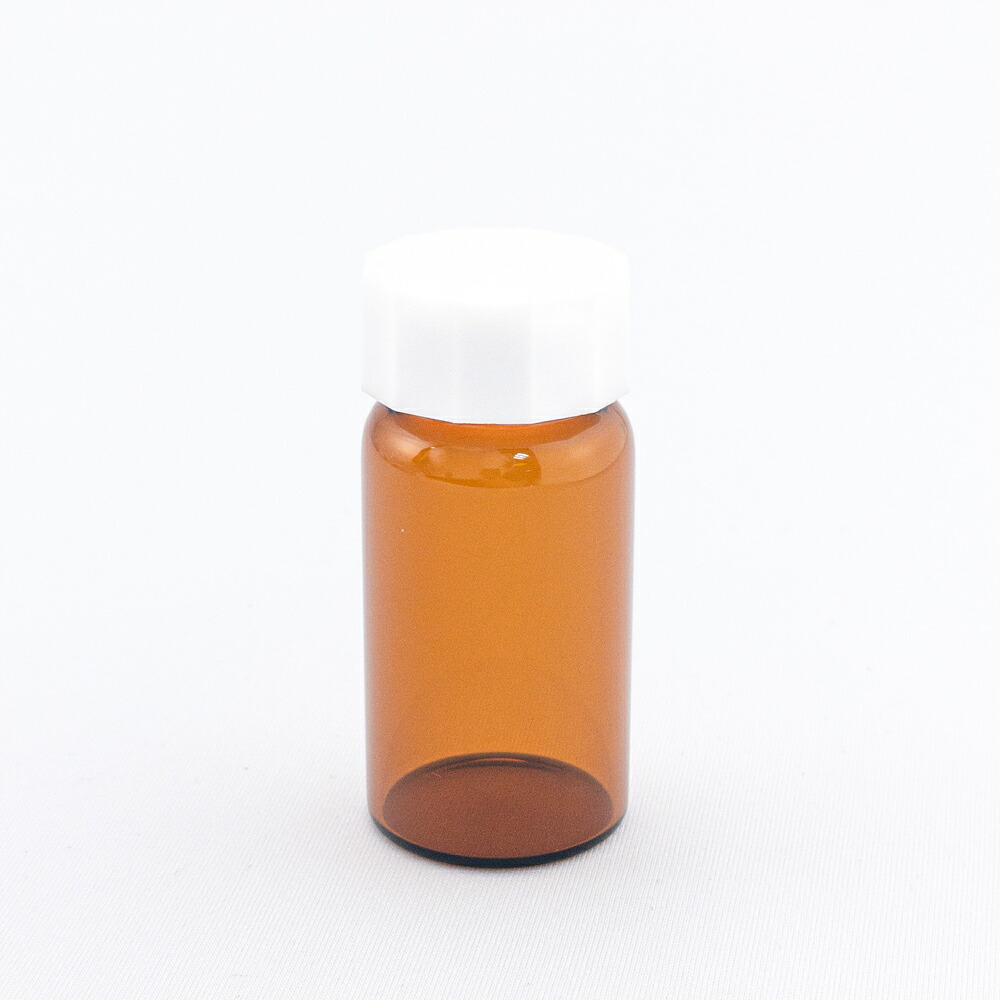 ねじ口びん（標準セット） 茶褐色 20mL SV-20 1箱（50本入）｜液晶保護フィルムとカバーケース卸