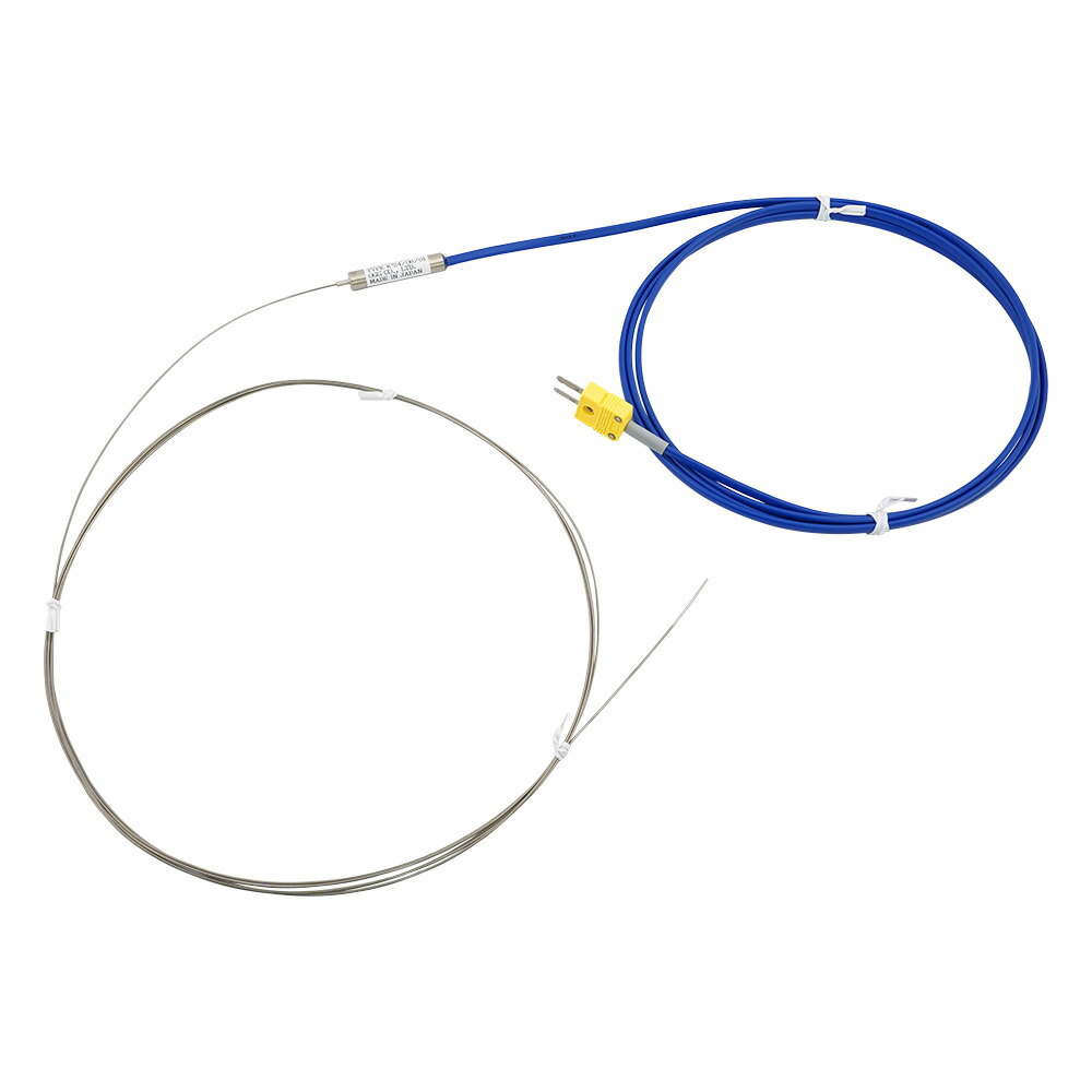 Kシース熱電対(SUS316ロングシースタイプ)650℃ φ1.0×3000mm