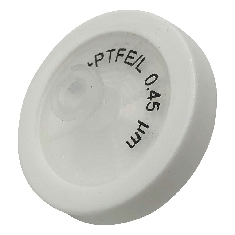 シリンジフィルター（プレフィルター付き） PTFE（四フッ化エチレン） φ25mm/0.45um 1箱（100個入）