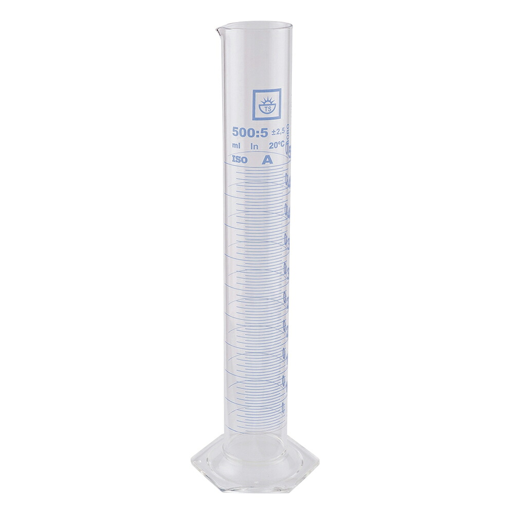 メスシリンダー(青目盛) 500mL