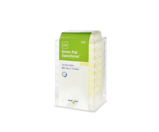 Green-Pak SpaceSaver 積み重ね式詰替チップ GPS-LTS-A-300μL-768/8 1個(96本×8段入)