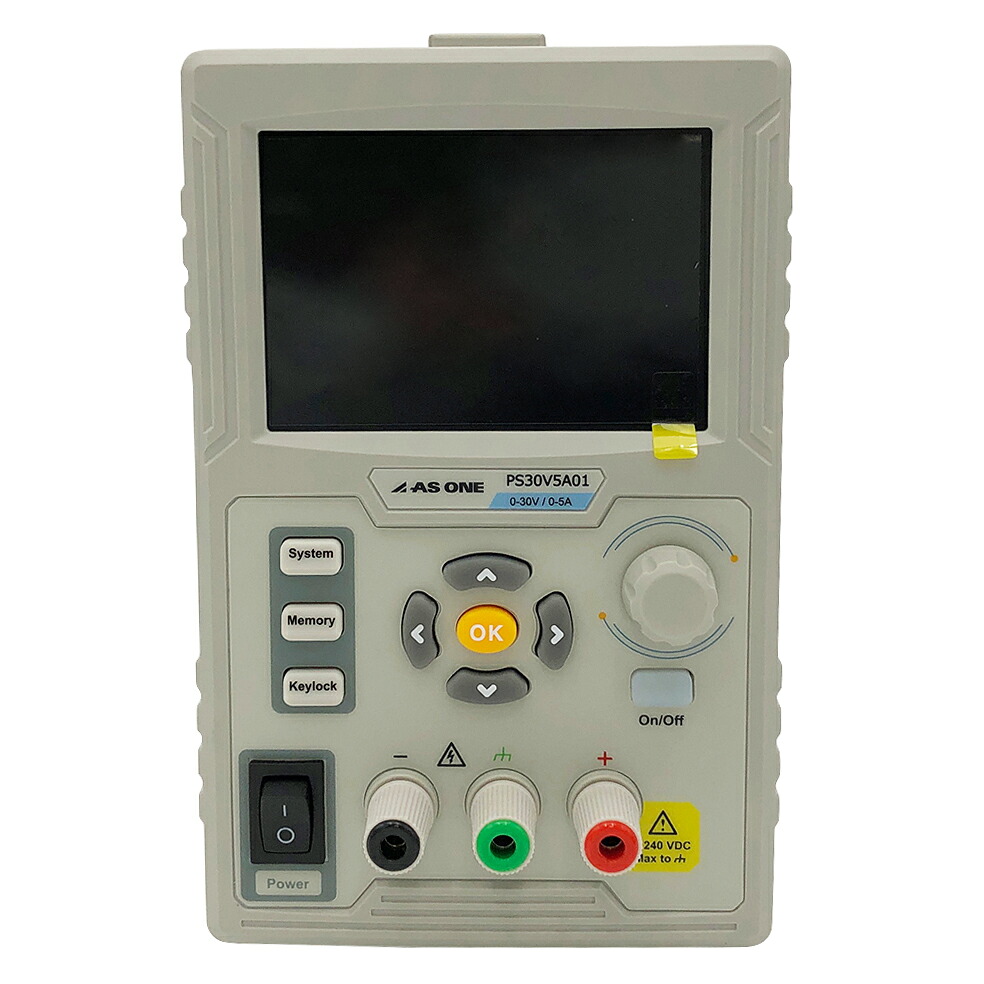 直流安定化電源　0～30V/0～5A