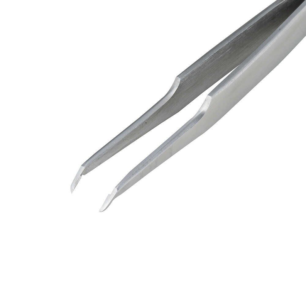 ミクロカッティングピンセット 110mm 4mm 45°