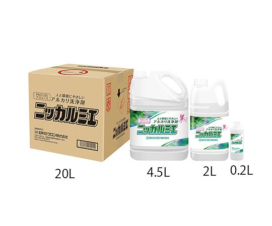 ニッカルミエ（医療器具・手術器具用アルカリ洗浄剤）　4.5L