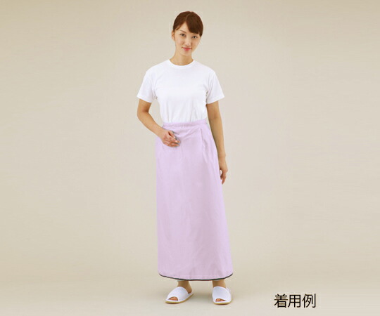 さっと入浴介助エプロン　ピンク