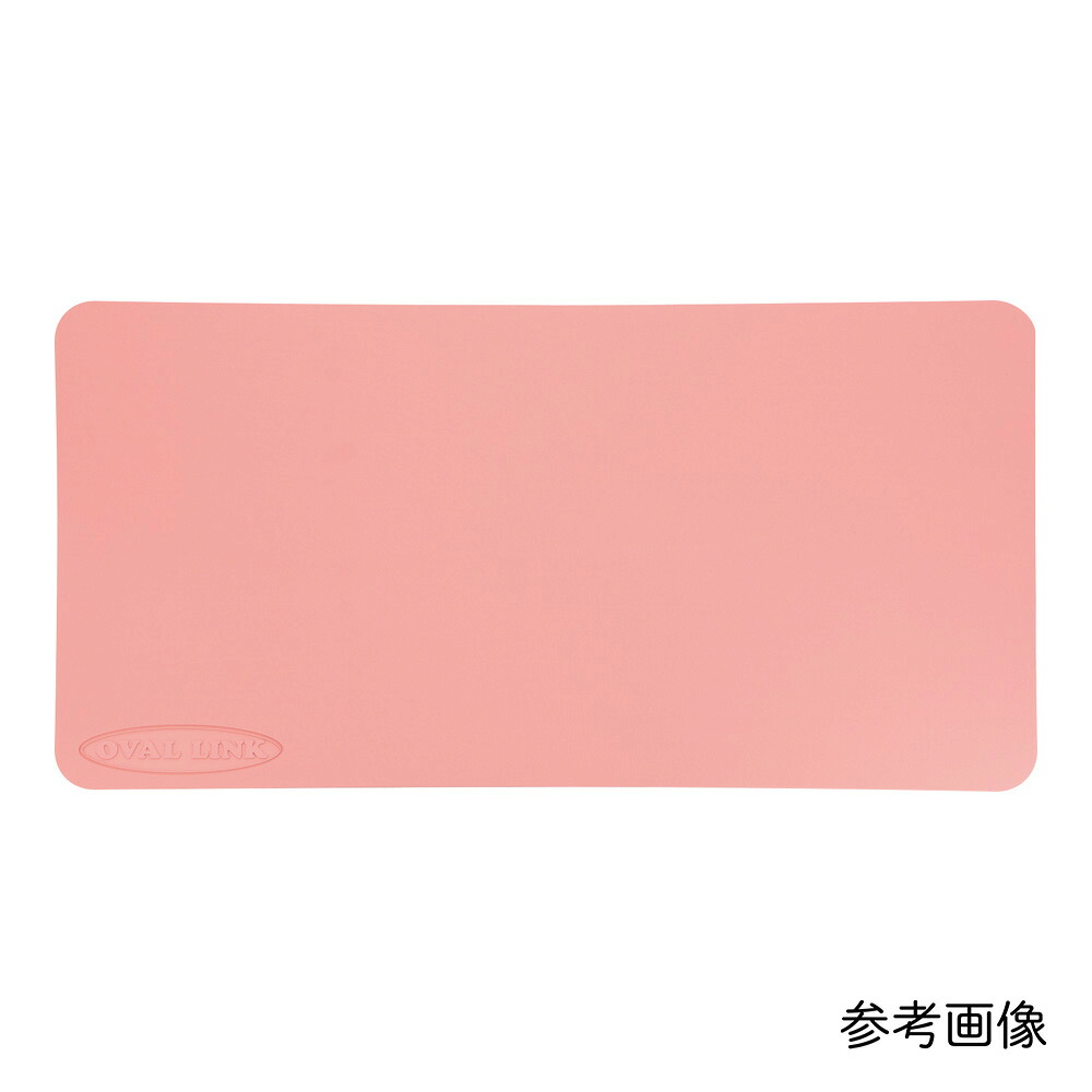 オーバルリンク（浴室用マット） ピンク　マットタイプ　L