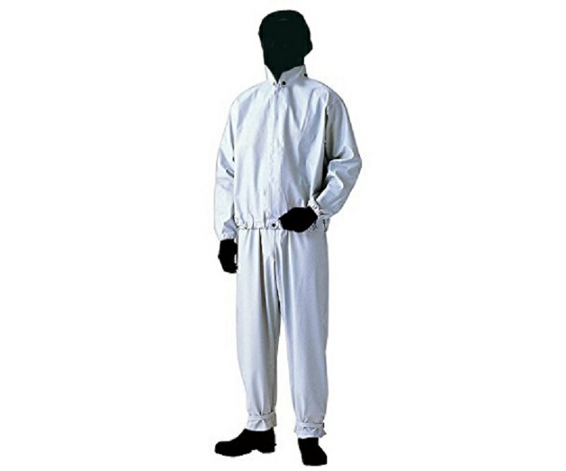 部分化学防護服　PS-420K　上下セット　大